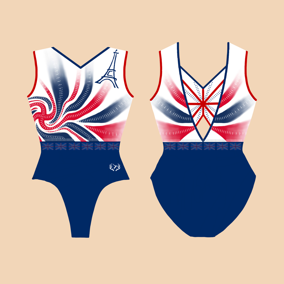 Britannia Leotard || Stag Gymnastics Leotards – Stag Leotards