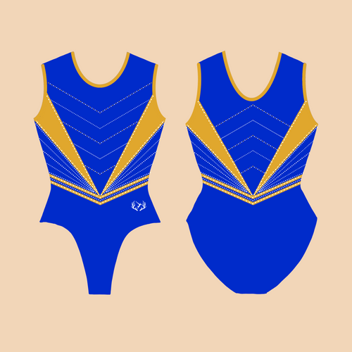 Nemo's Gymnastics Limited - Short Sleeved Advanced Training Leotard - Stag Gymnastics Leotards