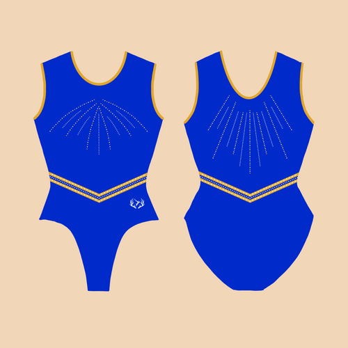 Nemo's Gymnastics Limited - Short Sleeved Recreational Training Leotard - Stag Gymnastics Leotards