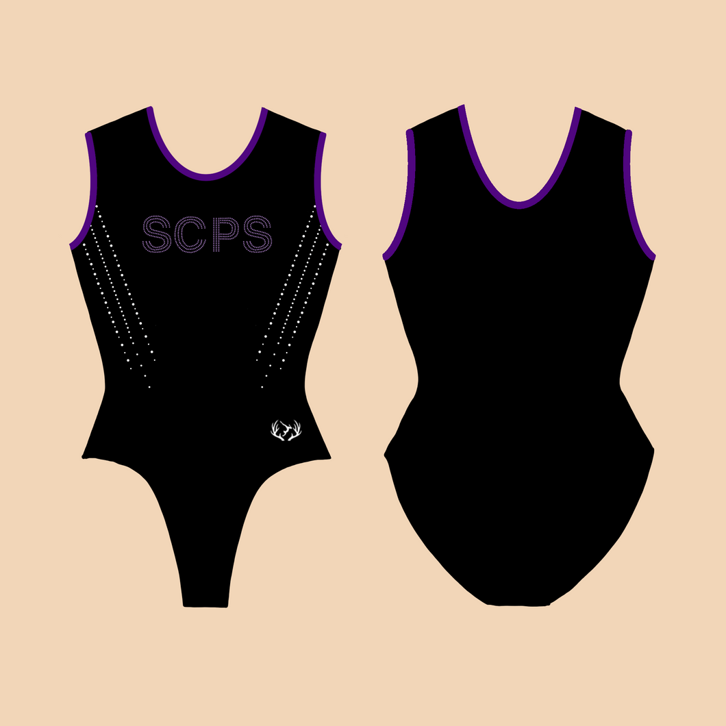 Streatham & Clapham Prep School - Training Leotard - Stag Gymnastics Leotards